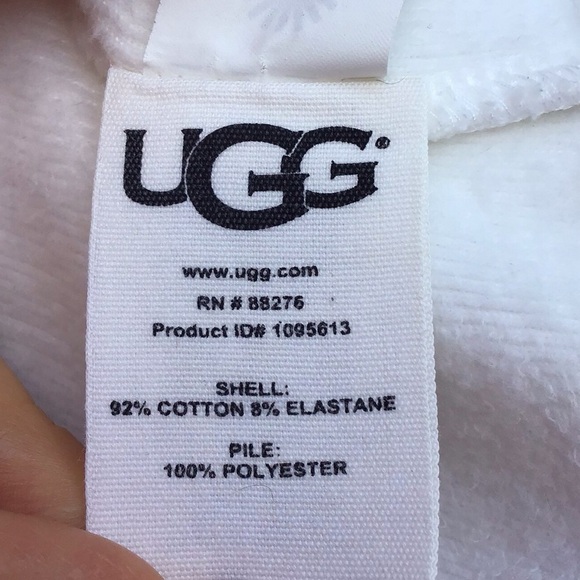 UGG White Cozy Essential Robe Size Large - Picture 5 of 7